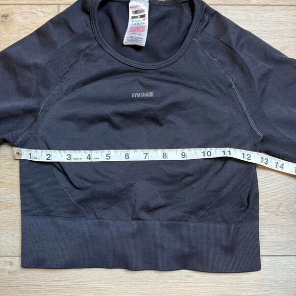 Gymshark black long sleeve crop - Picture 6 of 6